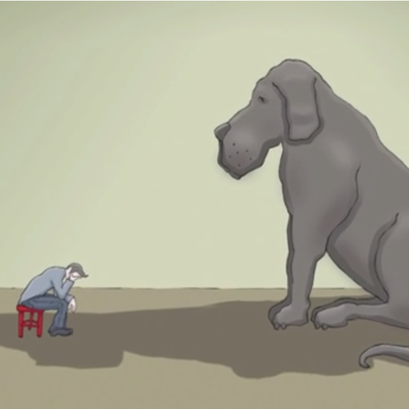 8 lições que aprendi com o cachorro preto da depressão