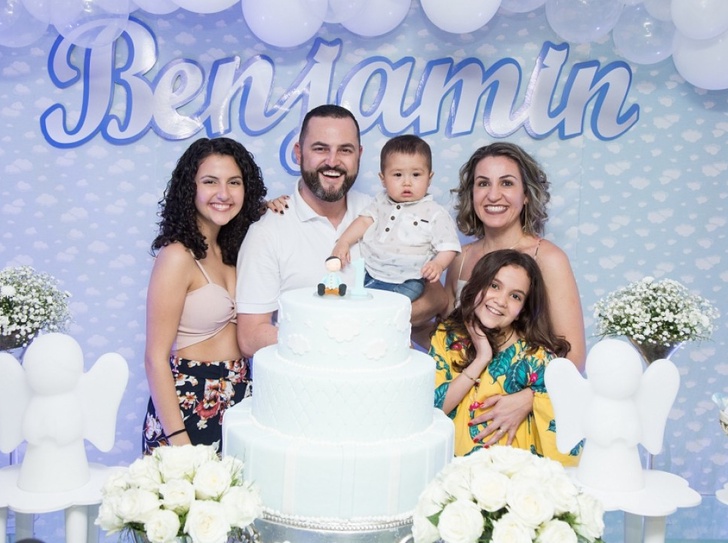 Família Mota de Campos comemora 1 aninho do Benjamin